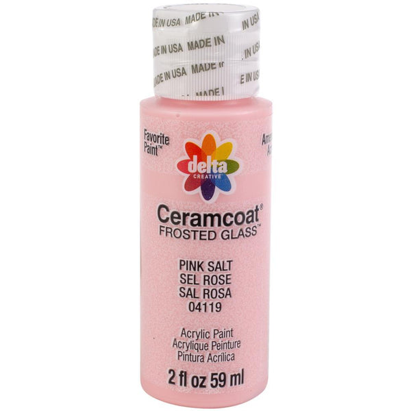 Ceramcoat Frost Paint 2oz - Pink Salt