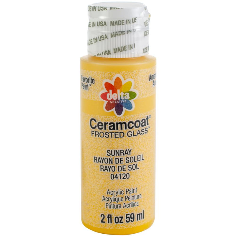 Ceramcoat Frost Paint 2oz - Sunray