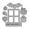 Poppy Crafts Cutting Dies #402 - Halloween Collection - A Halloween Hello*