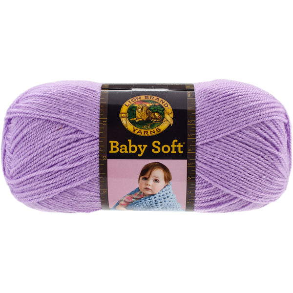 Lion Brand Baby Soft Yarn - Pansy 140g