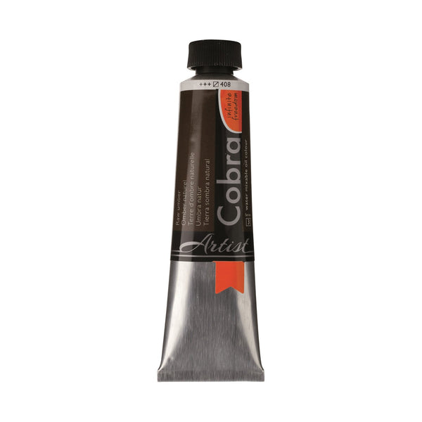 Cobra Artist Water Mixable Oil Colour  - 408 - Raw Umber 40ml