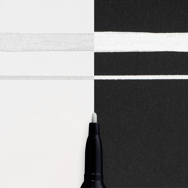 Sakura Pen-touch Marker - Fine 1mm - Silver*