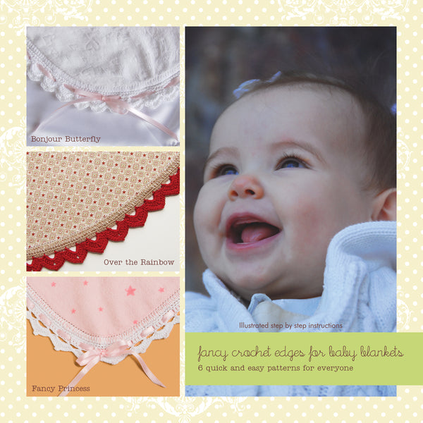Ammee's Babies Fancy Crochet Edges For Baby Blankets Book