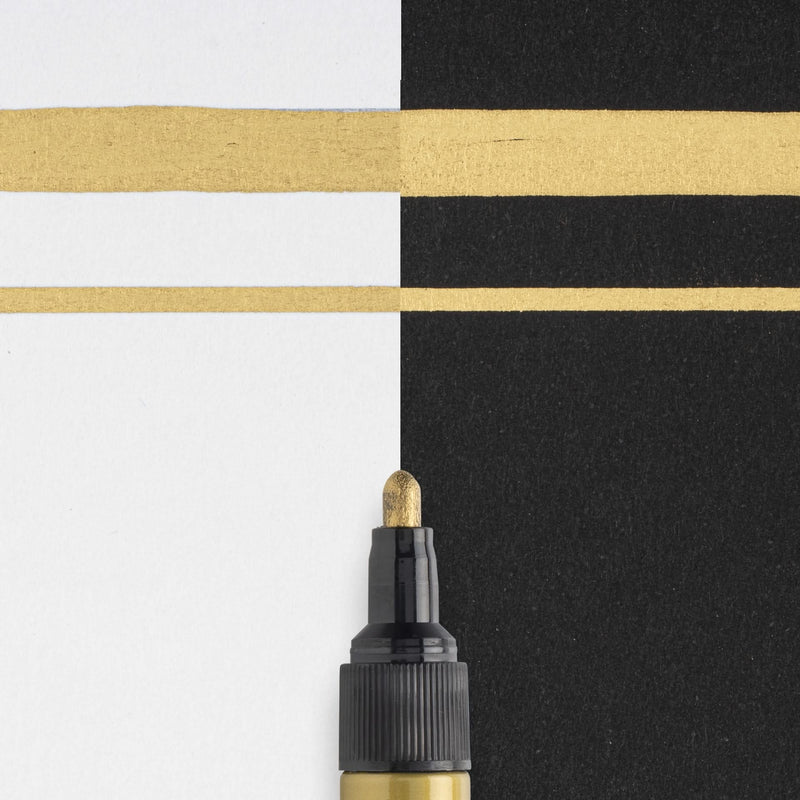 Sakura Pen-touch Marker - Medium 2mm - Gold