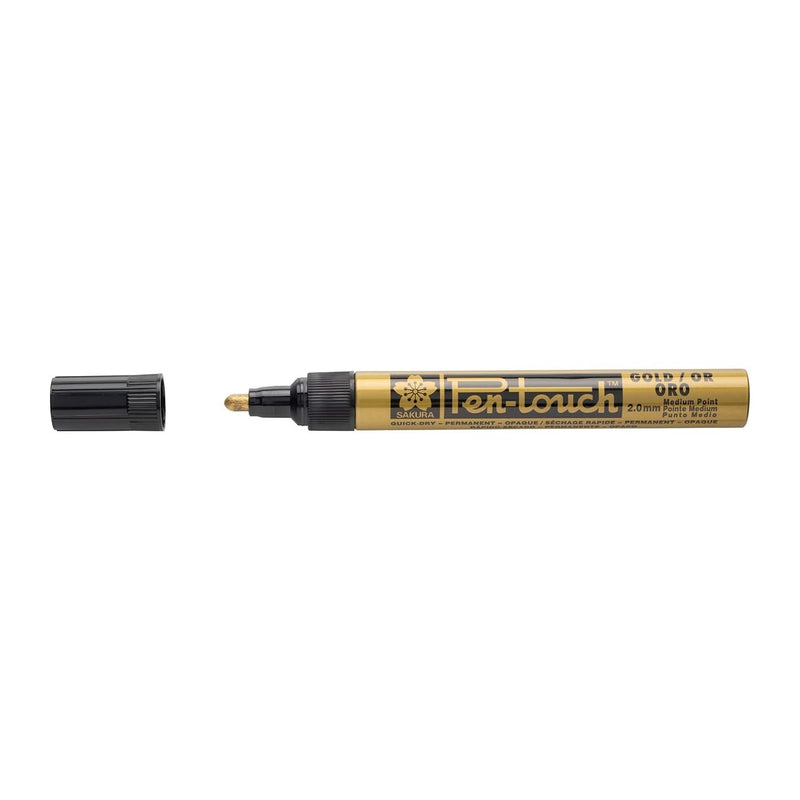 Sakura Pen-touch Marker - Medium 2mm - Gold