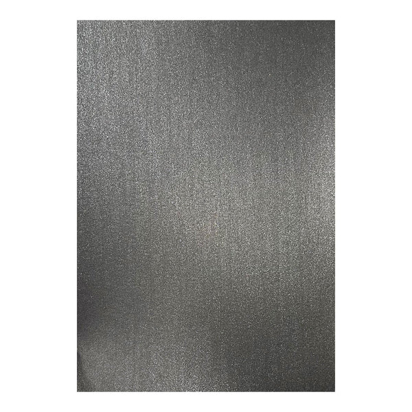 Poppy Crafts Letter Size Premium Shimmer Cardstock 10 Pack - Charcoal