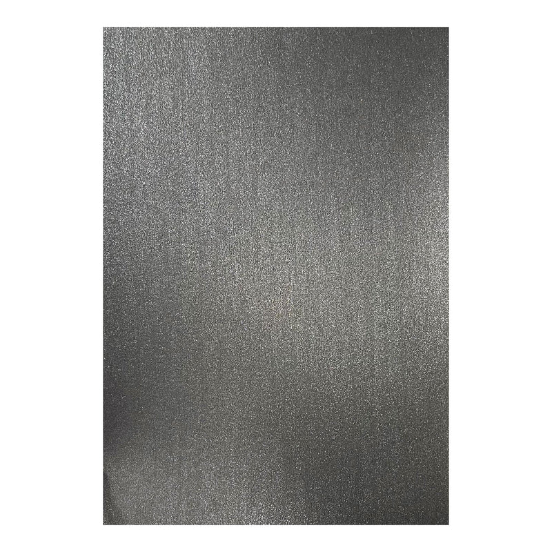 Poppy Crafts Letter Size Premium Shimmer Cardstock 10 Pack - Charcoal