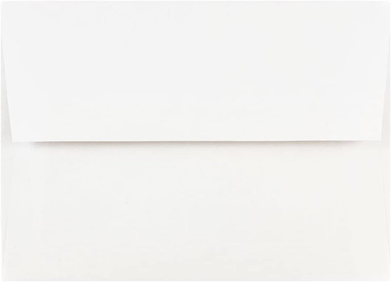 Poppy Crafts 5x7in Envelopes - Luxury White - Pack of 50