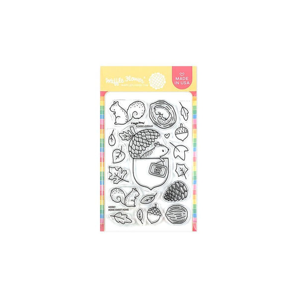 Waffle Flower Crafts Clear Stamps 4in x 6in - Home Sweet Home*