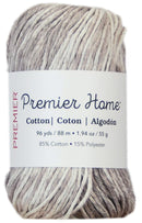 Premier Yarns Home Cotton Yarn - Multi Grey Splash  55g