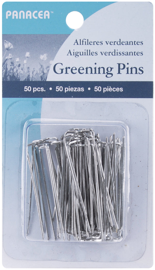 Greening Pins 1.75" 50/Pkg - Silver