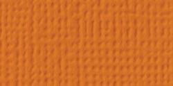 American Crafts 12x12 inch Textured Cardstock - Rust - Single Sheet