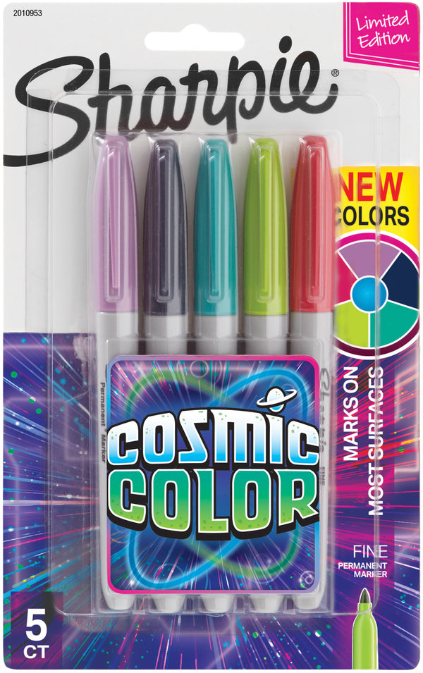 Sharpie Cosmic Color Fine Point Markers 5/Pkg*