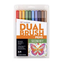 ^Tombow Dual Brush Marker Set 10 Pack - Secondary^*