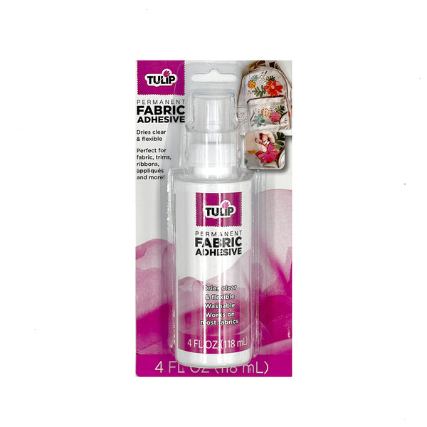 Tulip Permanent Fabric Ahdesive 4oz (113g)*