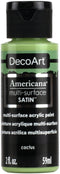 Americana Multi-Surface Satin Acrylic Paint 2oz - Cactus