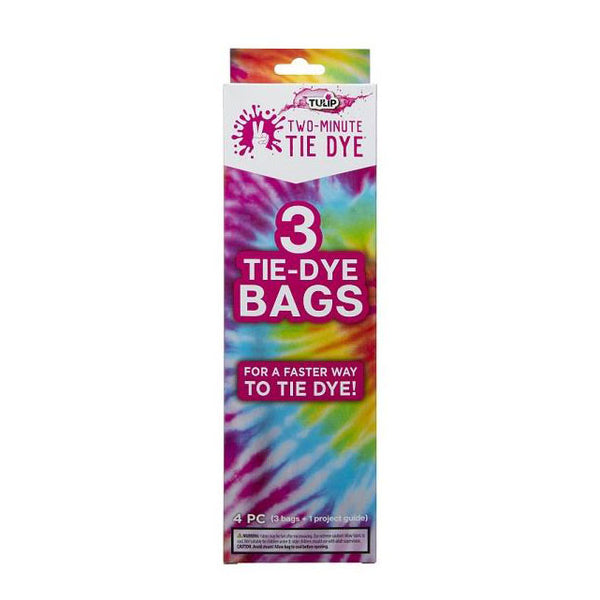 Tulip Two-Minute Tie-Dye Microwave Bag 3pack
