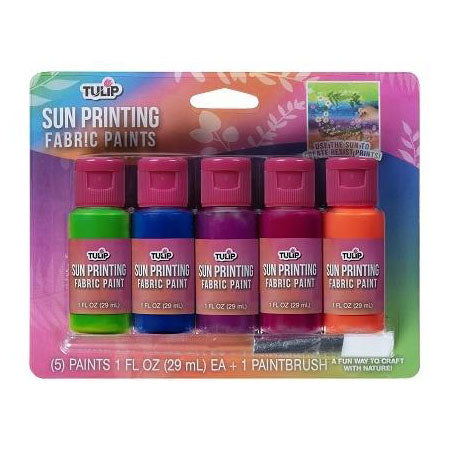 Tulip Sun Printing Fabric Paints 1oz 5pack