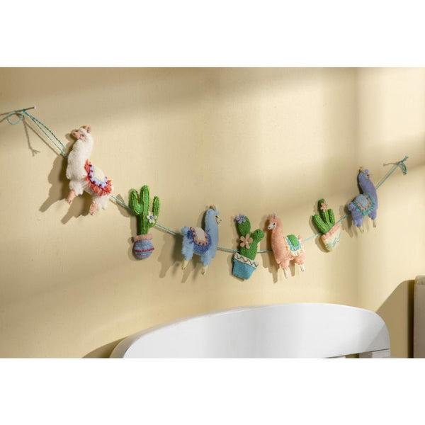 Bucilla Felt Garland Applique Kit - Llama Baby