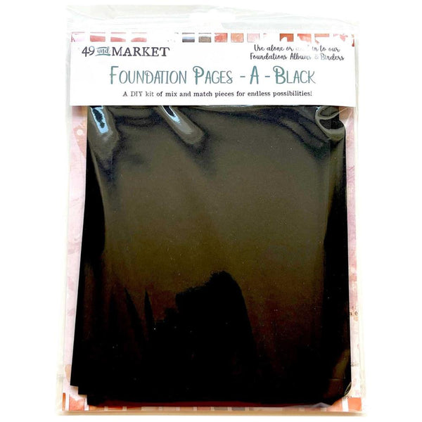 49 And Market Memory Journal Foundations Pages - A - Black