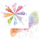 49 And Market  Spectrum Gardenia Double-Sided Cardstock 12"X12" - Painted Foundations- Pinwheel*
