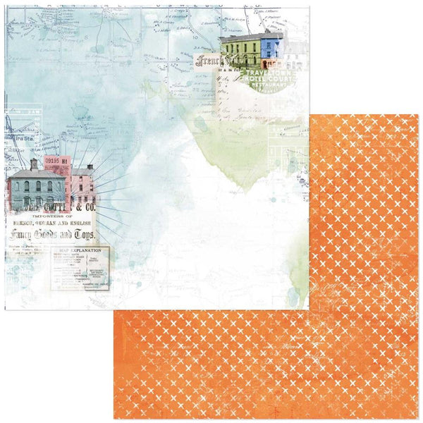 49 And Market 49 And Market Vintage Artistry Everywhere Double-Sided Cardstock 12"X12" (30.5cm x 30.5cm) - Pilgrimage