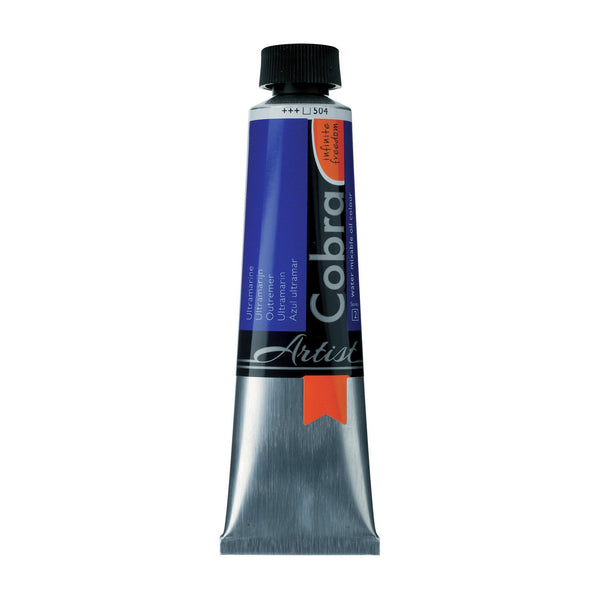 Cobra Artist Water Mixable Oil Colour  - 504 - Ultramarine 40ml
