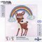 Leisure Arts-Sparkle Art Diamond Paint Kit 10.63 inch X10.63 inch Rainbow Deer*