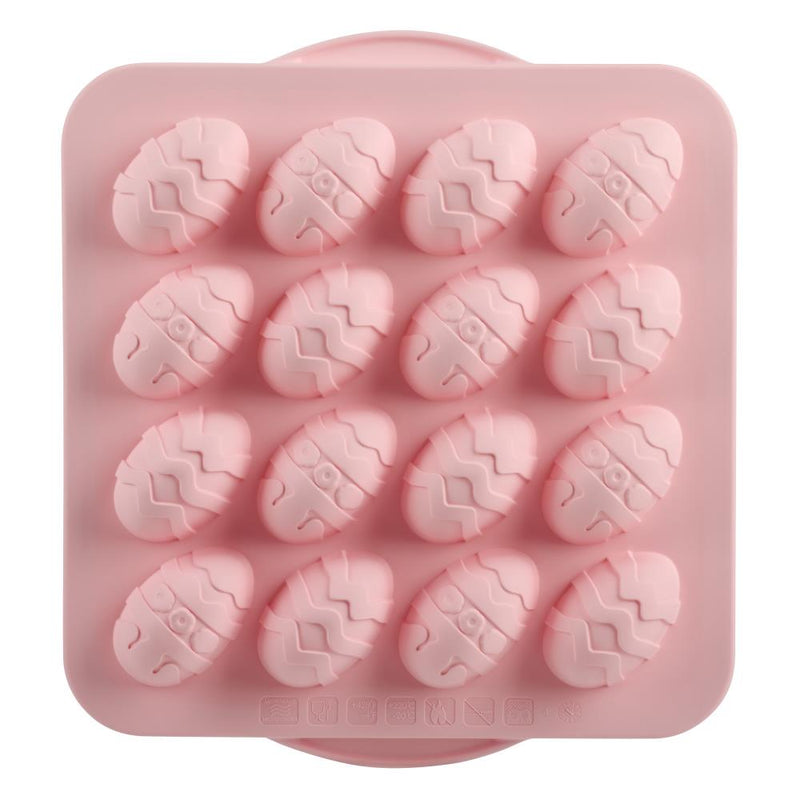 Trudeau Silicone Cupcake Pan - Pink Egg*