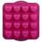 Trudeau Silicone Treat Pan - Fuchsia Heart*