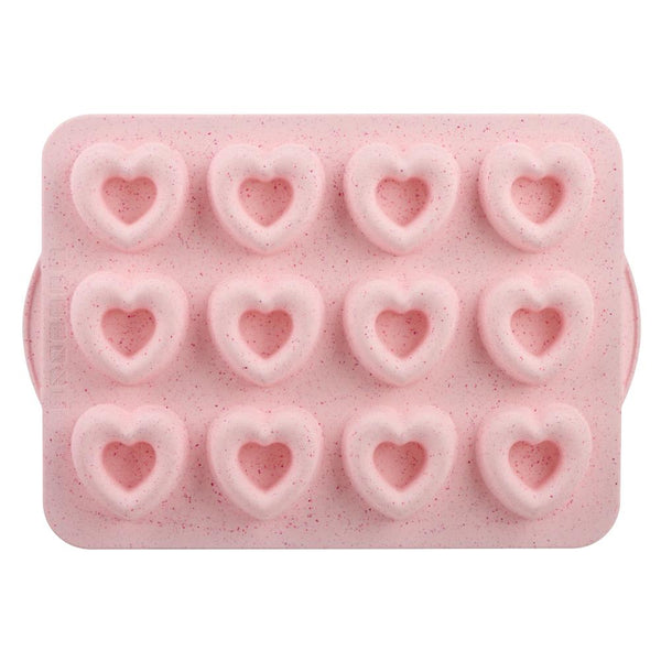 Trudeau Silicone Donut Pan - Pink Heart*