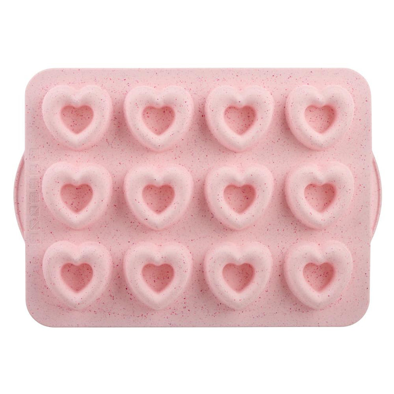 Trudeau Silicone Donut Pan - Pink Heart*