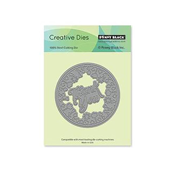Penny Black Creative Dies Flower Circle 3.5X3.5