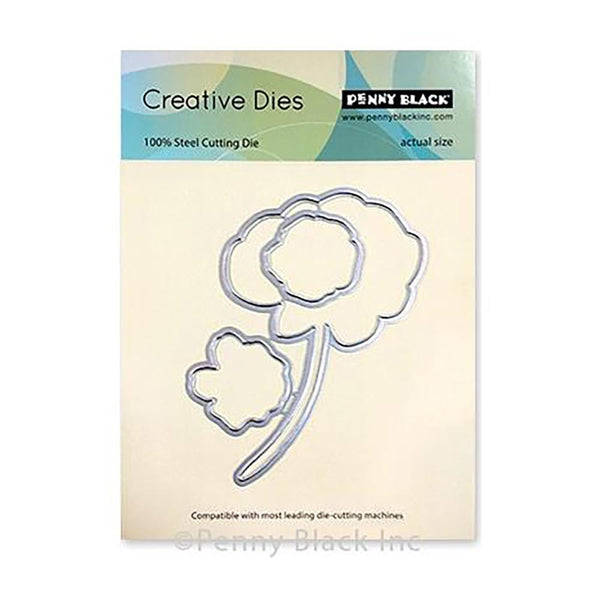 Penny Black Creative Dies - Delicate Beauty Cut Out 2.7 inch X4.3 inch