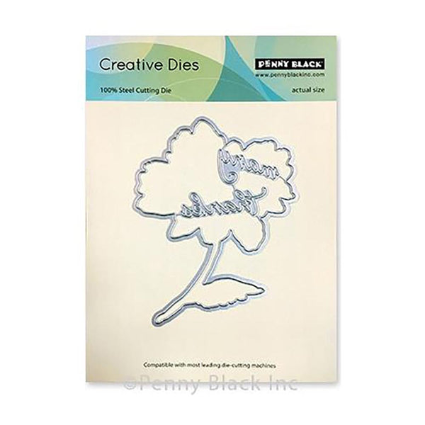 Penny Black Creative Dies - Radiant Cut Out 3.6 inch X4.9 inch