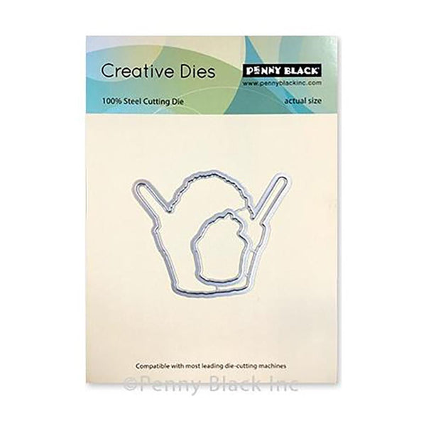 Penny Black Creative Dies - Always Love 3.1 inch X2.5 inch
