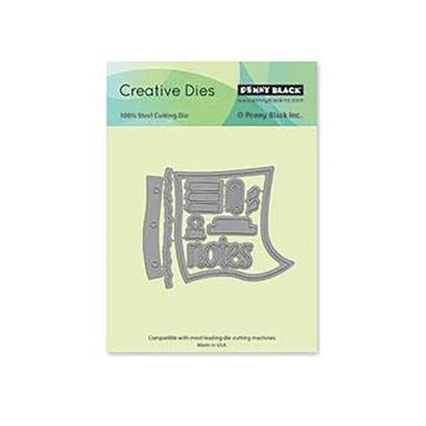 Penny Black Creative Dies Just A Note 2.5X2.5