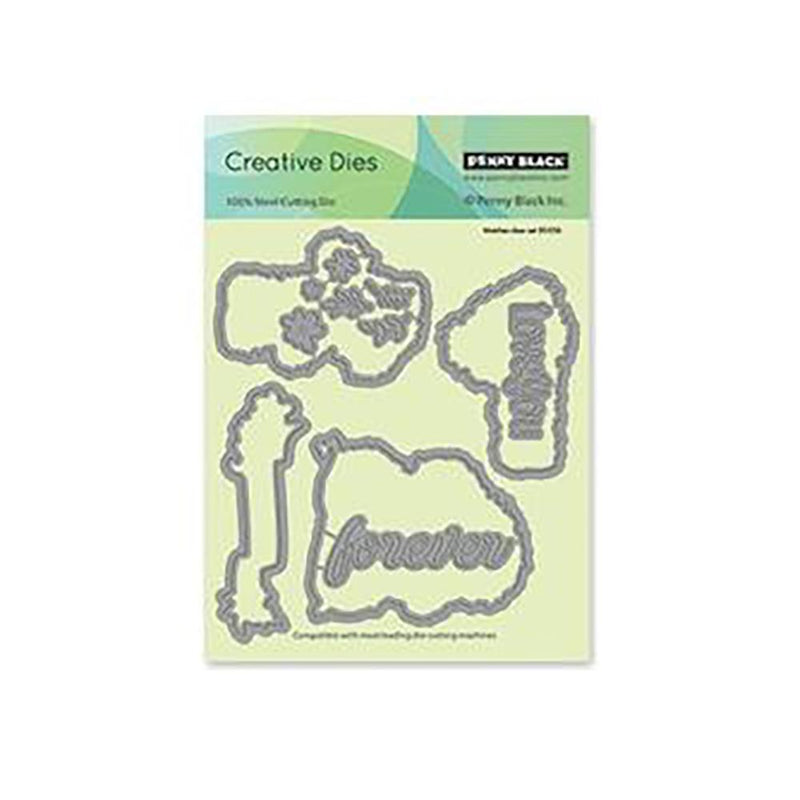Penny Black Creative Dies Love & Cuddles 6.6X4.4