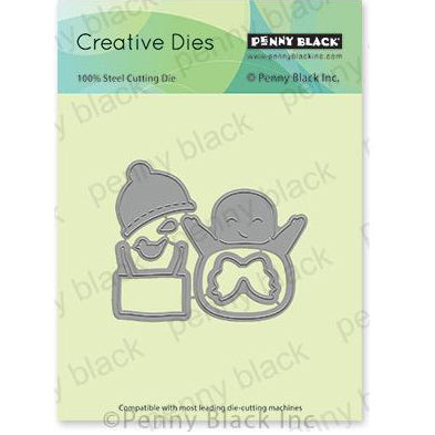 Penny Black Creative Dies - Happy Snowy*