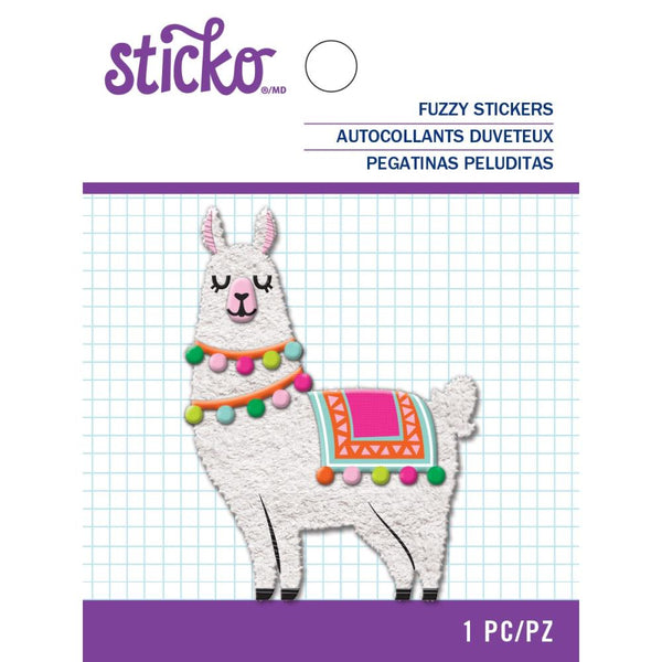Sticko Stickers - Fuzzy Llama