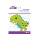 American Crafts - Sticko - Fuzzy Stickers - Dino