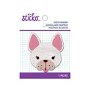 American Crafts - Sticko - Fuzzy Stickers - Frenchie