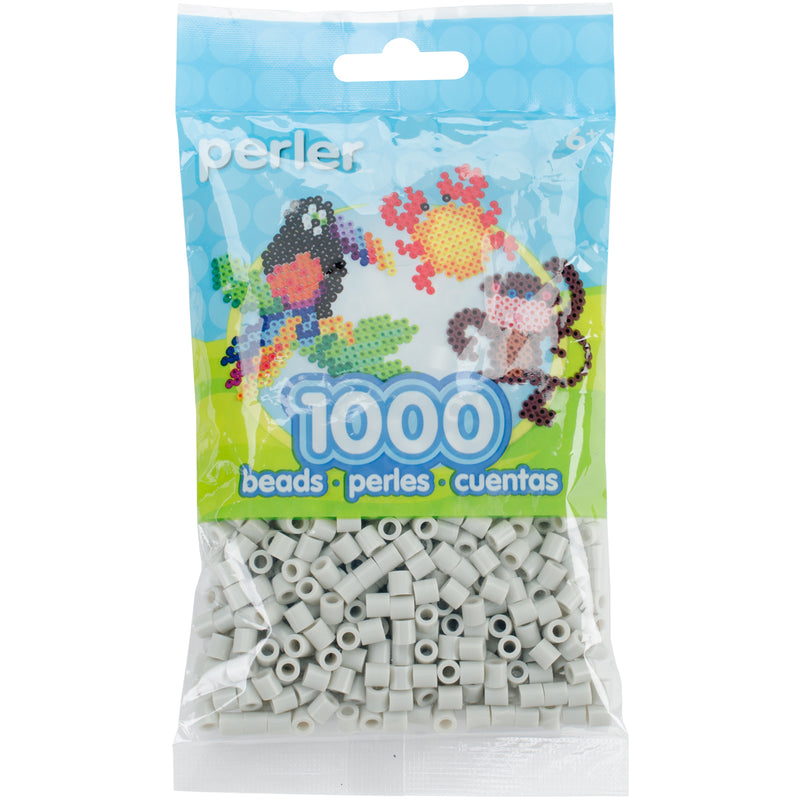 Perler Beads 1,000 pack  - Light Grey