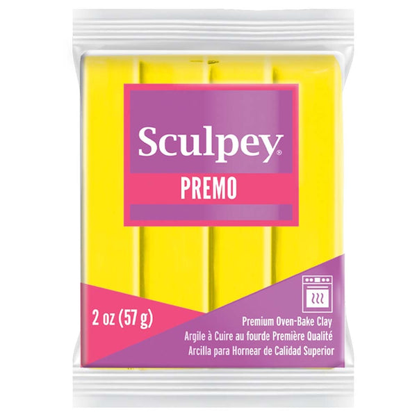Premo Sculpey Polymer Clay 2oz. - Zinc Yellow Hue