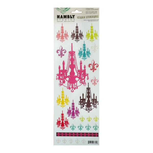 Hambly Studios Clear Stickers - Chandelier*