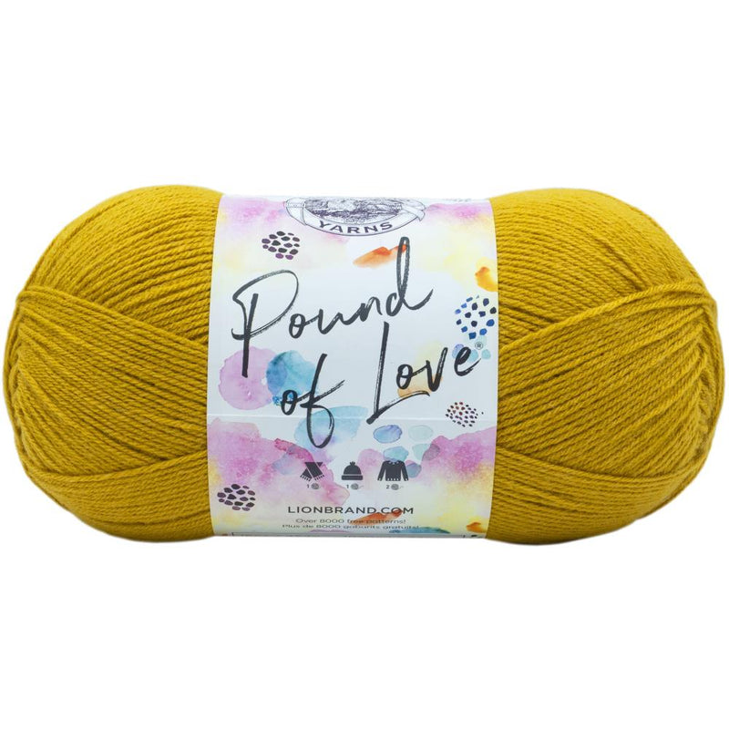 Lion Brand Pound Of Love Yarn - Maize 448g