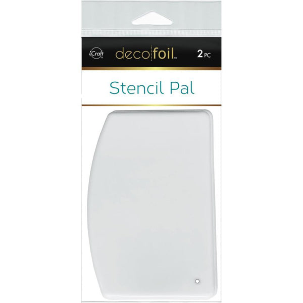 Deco Foil Stencil Pal 3.75inch X5.2inch 2 pack