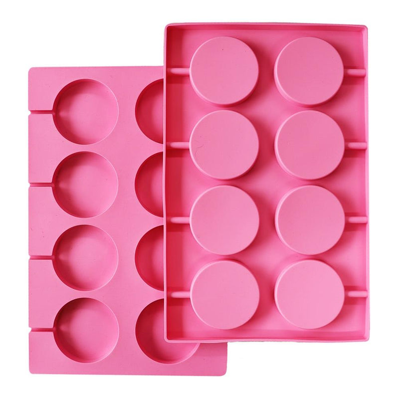 Lorann Oils Silicone Mould 2 pack - Lollipop, 8 Cavity*