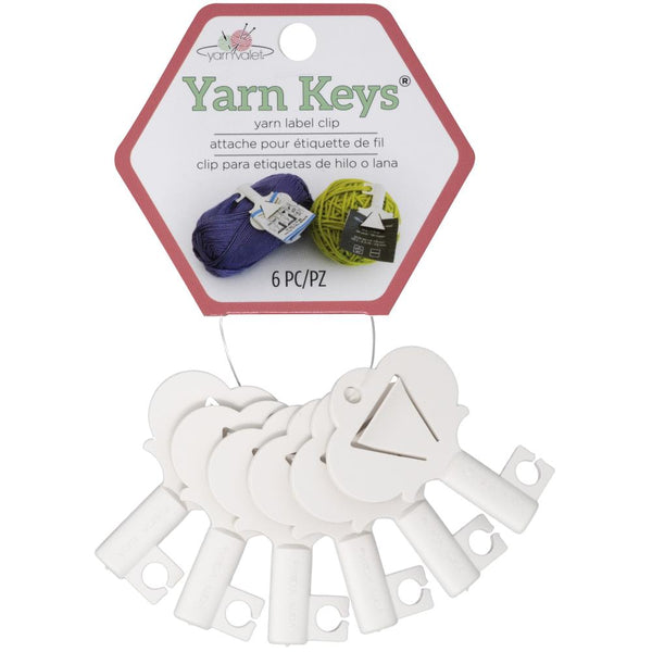 The Yarn Valet - Yarn Keys 6 pack*