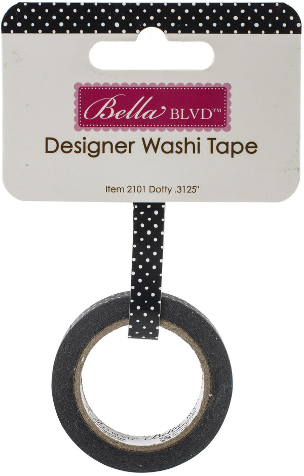 Bella Blvd Washi Tape .3125in x 30ft - Dotty*